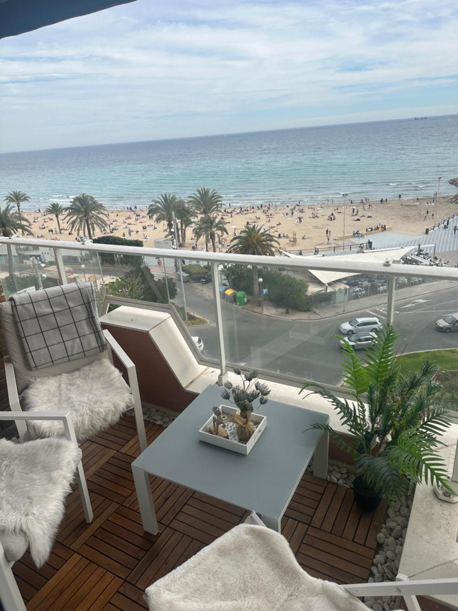 Postiguet Beach Flat Alicante Buitenkant foto